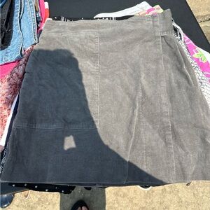 Gray skirt